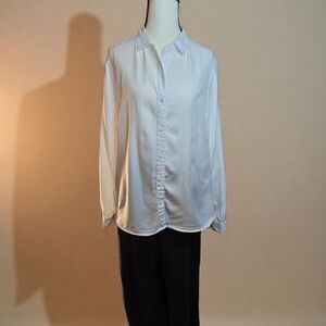 Velvet Heart Ivory Collared Shirt